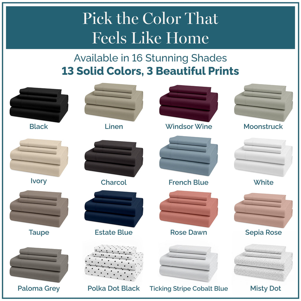 Casa Platino Cotton Twin Sheets – 450 Thread Count 100% Cotton Cooling Sheets, Soft Sateen Weave, Deep Pocket Fits 15” Mattress, Fade-Resistant Hotel Bedding – White